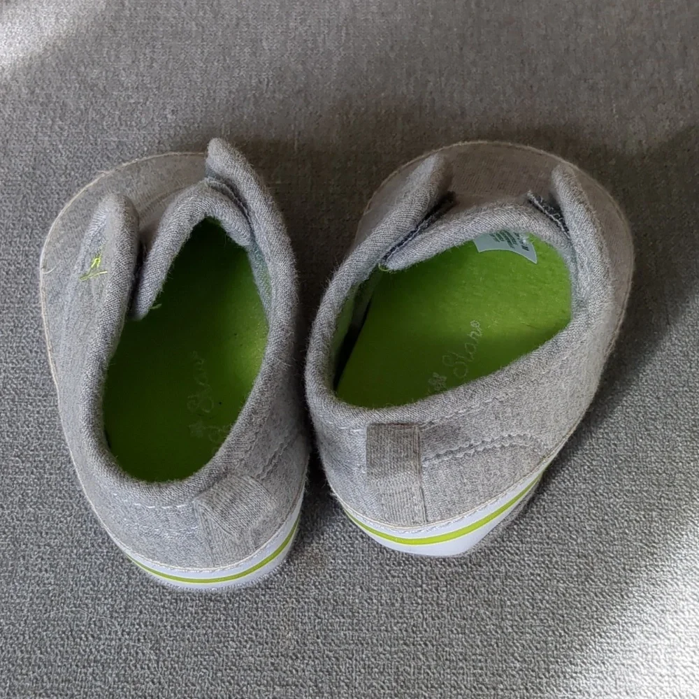 Gray Baby Booties 9 Month